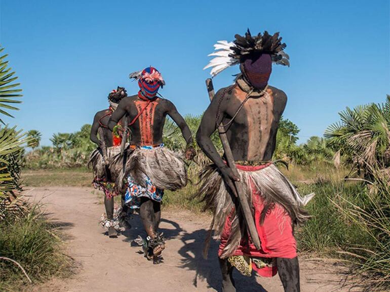 Fotografía de un ritual Ishir, realizada por Fernando Allen, que formará parte de la muestra.