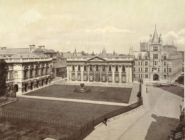 Caius College, Cambridge, 1870.