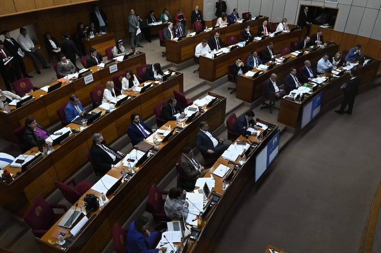 Sesión del Senado. Foto de Archivo.