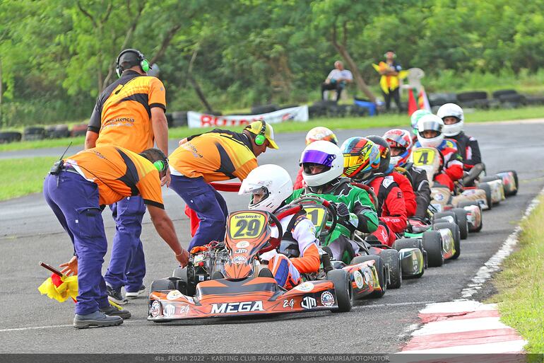 Todo está listo para el arranque mañana del Campeonato Nacional de Karting 2023, en el kartódromo de Ñu Guasu, desde las 11:00.