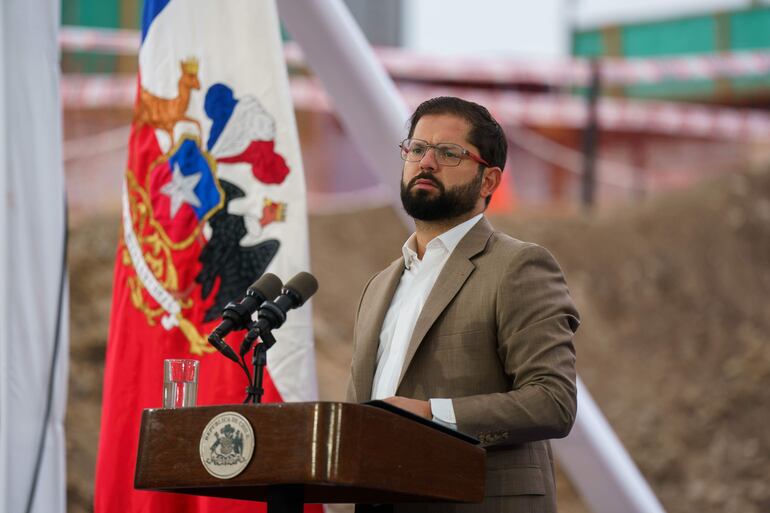 El presidente de Chile, Gabriel Boric.