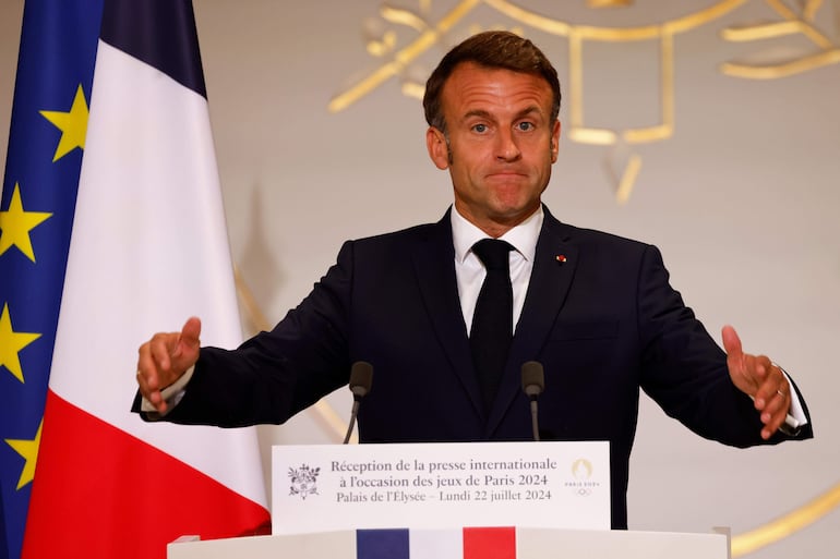 El presidente de Francia, Emmanuel Macron (46 años), confirmó ayer que París está lista para los Juegos Olímpicos.