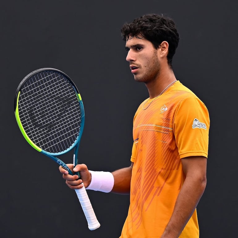 Tremenda semana de Daniel Vallejo en el Paraguay Open del CIT, donde ya se instaló en las semifinales del ATP Challenger.