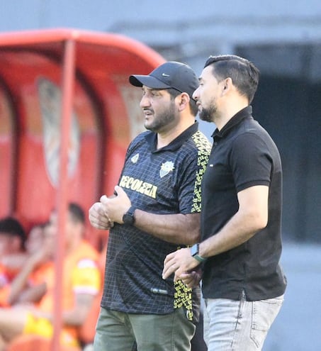 Jorge González Frutos y Eduardo Aranda, Recoleta FC.