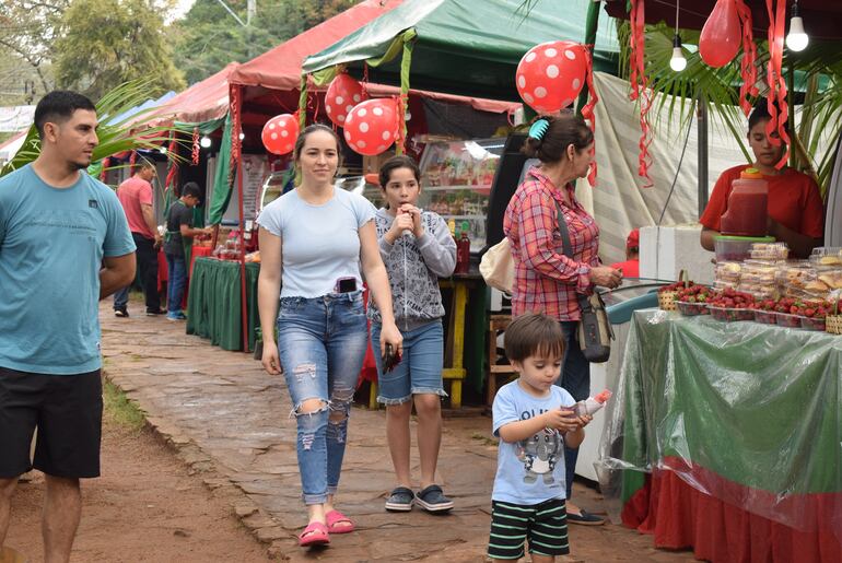 Una buena opción para distraerse ofrece hoy Areguá: La Expo Frutilla y recorrida por sus antiguas casonas.
