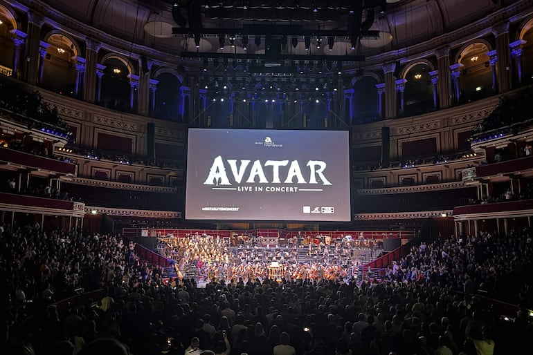 El Royal Albert Hall de Londres albergó al estreno mundial de "Avatar: Live in concert".