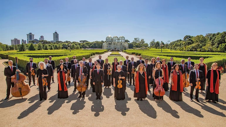 La Camerata Antiqua de Curitiba vendrá para el aniversario de Asunción.