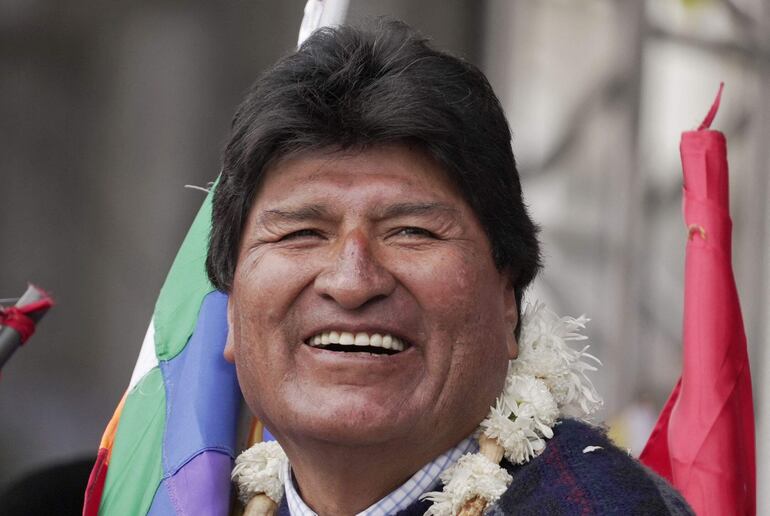 Fotografía de archivo del expresidente boliviano Evo Morales.