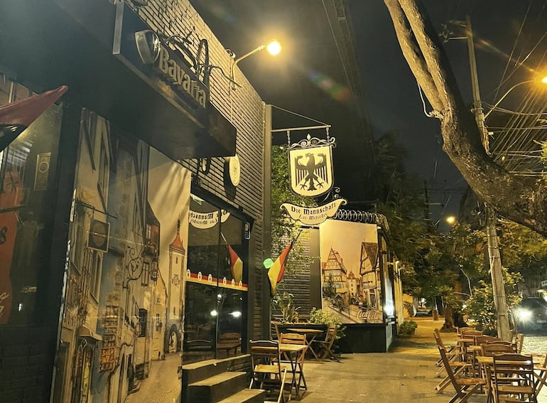 Bar Die Mannchaft ubicado en el barrio Las Mercedes