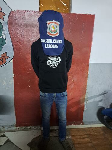 Carlos Javier Díaz, detenido.  (gentileza).