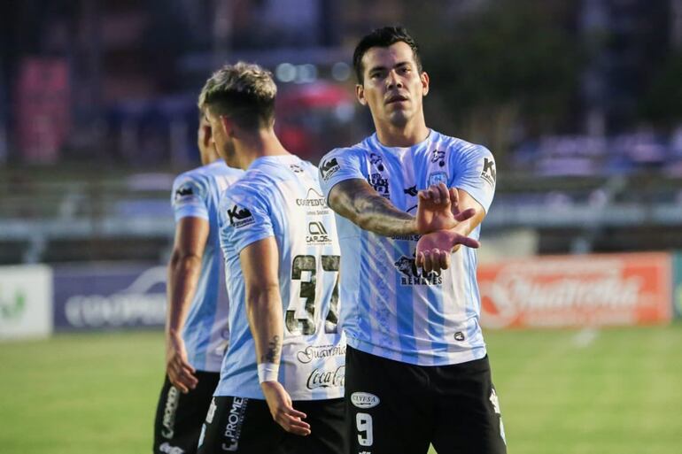 José Verdún anotó el primer gol de Guaireña