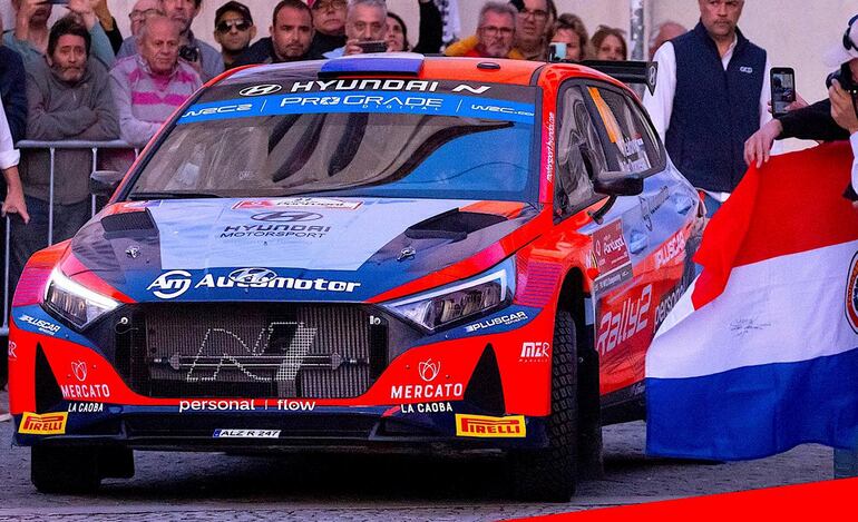 Fau Zaldívar estará al mando del Hyundai i20 N Rally2, navegado por el argentino Marcelo Der Ohannesian.