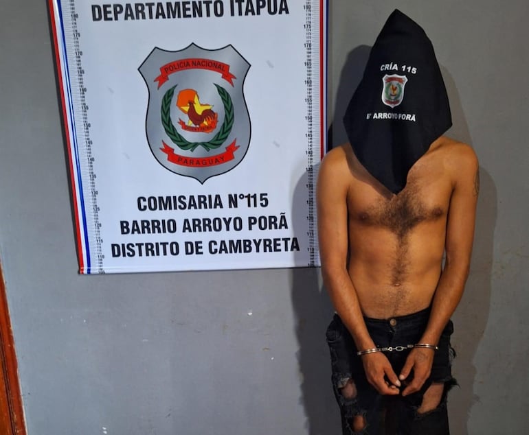 Detenido por intento de hurto en escuela.