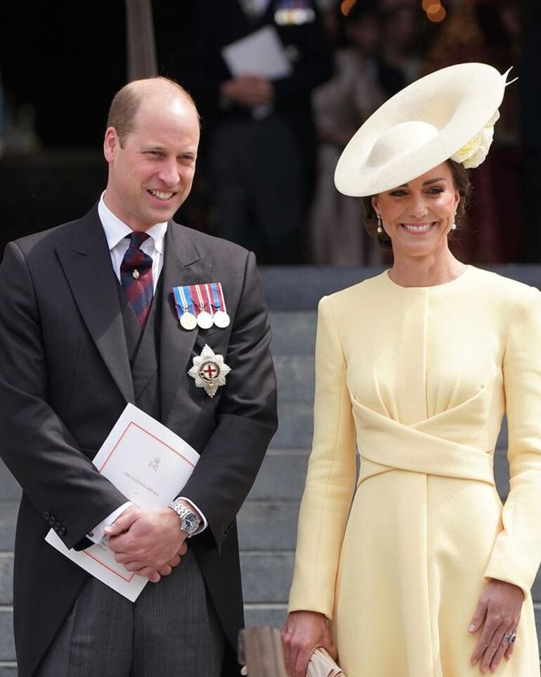 Los duques de Cambridge, Guillermo y Catalina. (Instagram/Duke and Duchess of Cambridge)