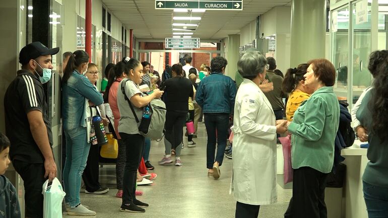 Hospital del barrio San Pablo de Asunción.