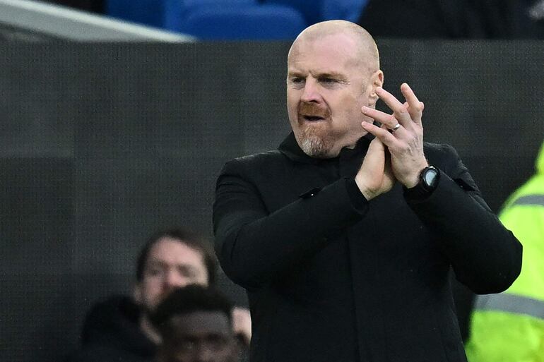 Sean Dyche, entrenador del Everton.