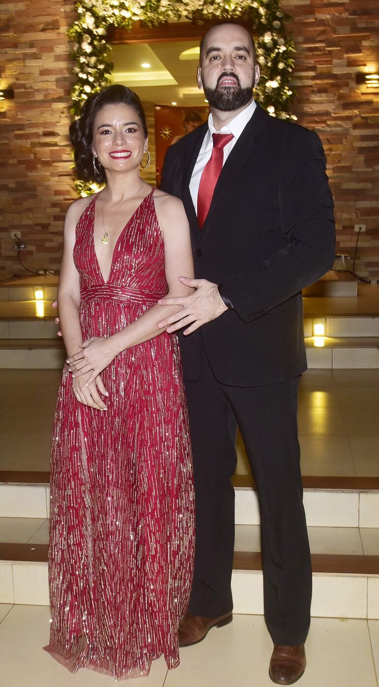 Adriana Zárate y Rodrigo Brun.