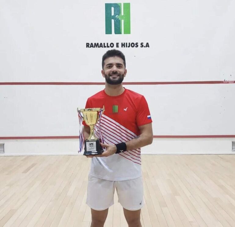 Francesco Marcantonio (26) dominó el primer torneo nacional.