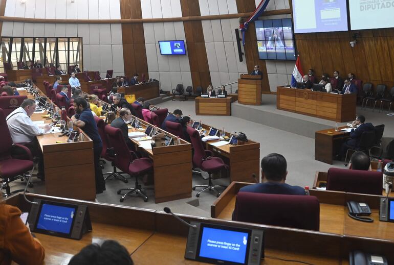 La audiencia informativa llevada a cabo ayer por la Comisión Bicameral de Presupuesto del Congreso.