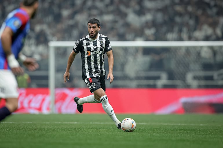 Junior Alonso, futbolista paraguayo del Atlético Mineiro.