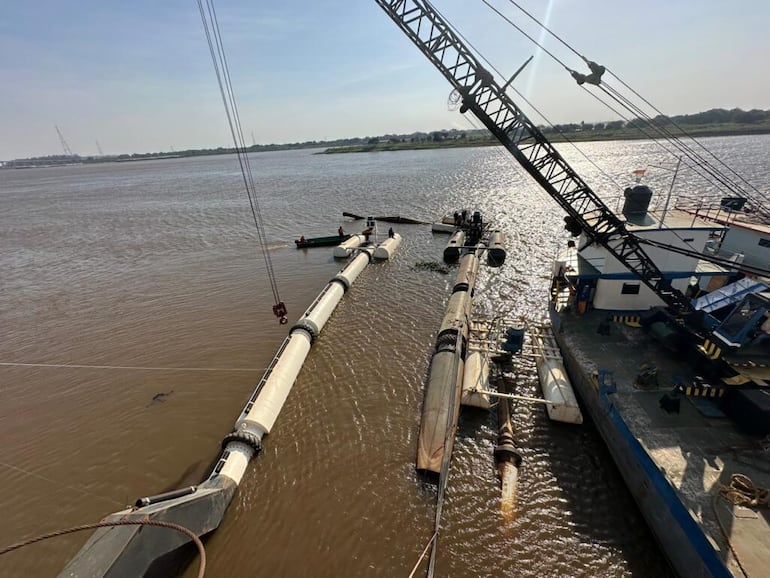 río paraguay bomba arrocera Essap