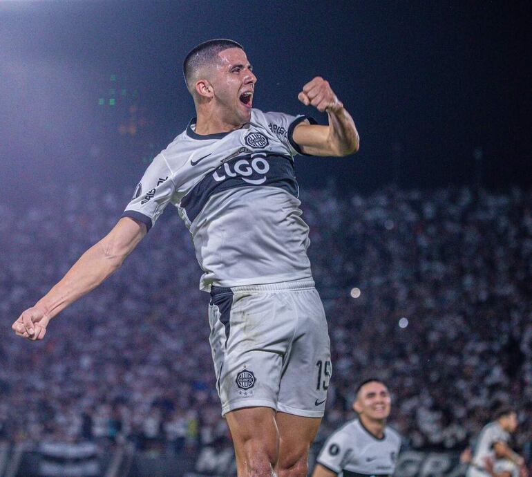 Mateo Gamarra, jugador de Olimpia.