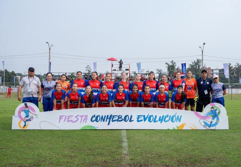 Selección Ñeembucú cayó esta mañana 5-0 ante Liga Vallecaucana de Colombia en la Sub 14 / Gentileza @CONMEBOL