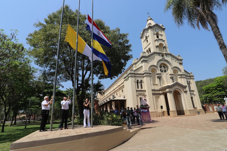 Santuario de la Virgen del Rosario en la ciudad de Luque.