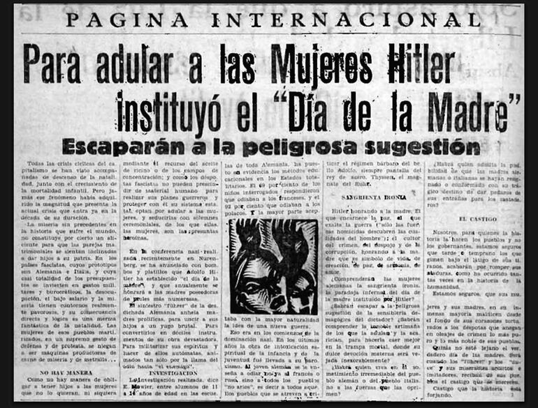 “La Mujer Nueva”, año 2, n. 18, noviembre de 1937, página 6.