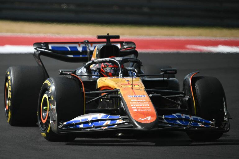 Esteban Ocon (Alpine) marcó la vuelta rápida en el GP de EE.UU.