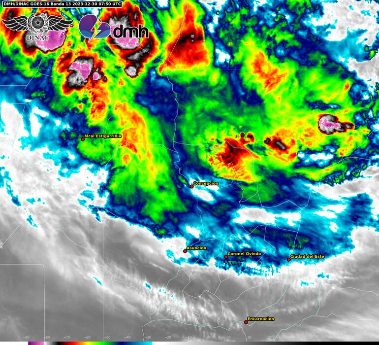 Alerta de tormentas para este fin de semana.