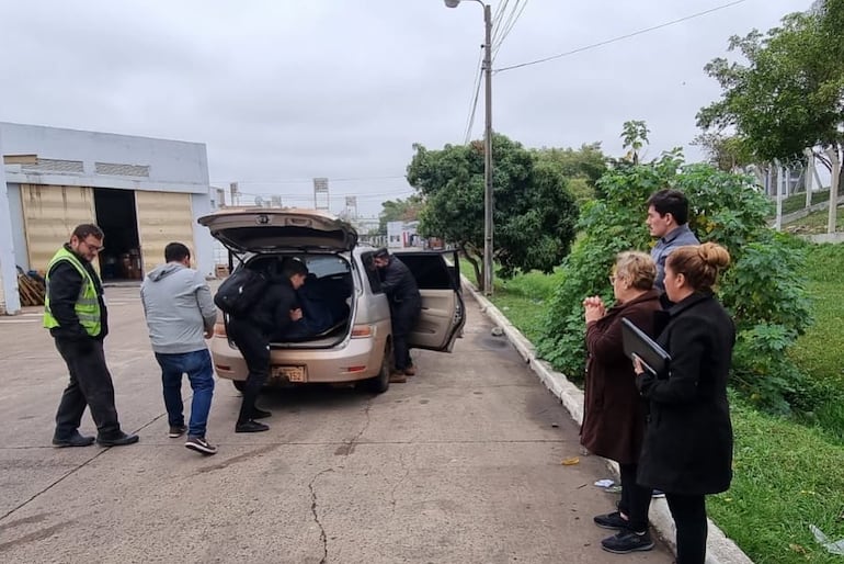 Foto de restos mortales de paraguayos repatriados (Foto: @SRepatriados )