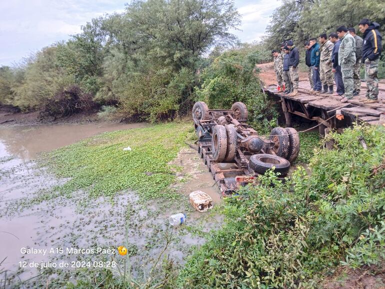 Un militar fallecido en Lagerenza, Chaco.