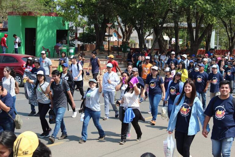 Mañana unos 3000 jóvenes se reunirán en la ciudad de Itá en el marco de la peregrinación diocesana.