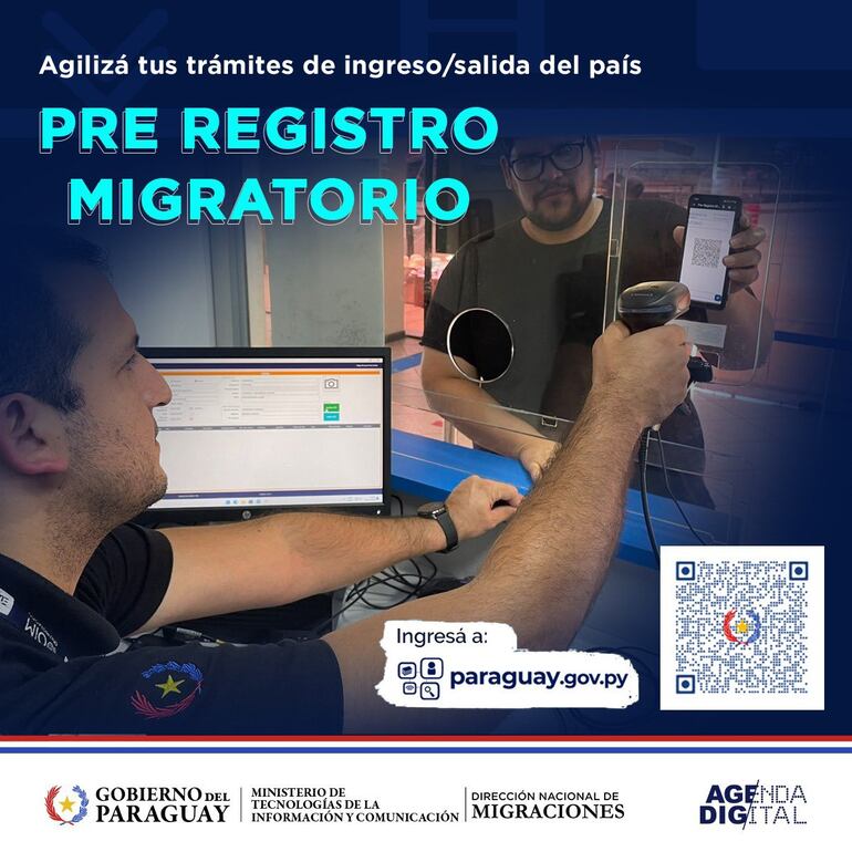 Migraciones recuerda que quienes viajan pueden hacer su registro migratorio digital.