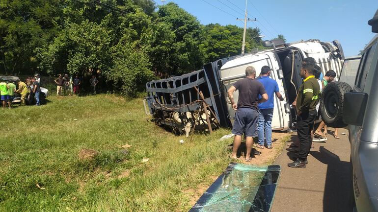 Fatal accidente de tránsito en Arroyos y Esteros