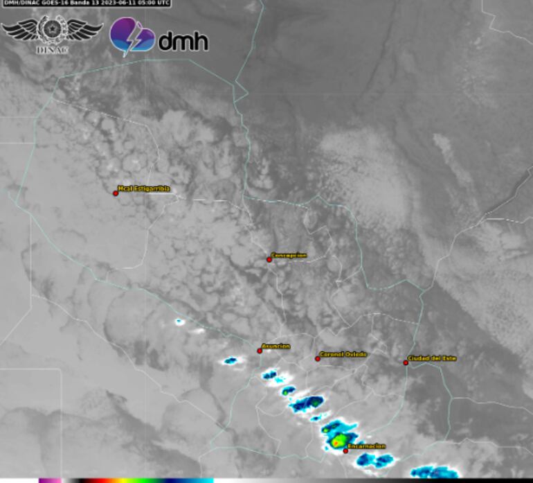 Alerta meteorológica para este domingo 11 de junio.