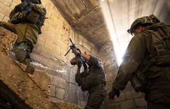 Imagen cedida de una operación del Ejército israelí.