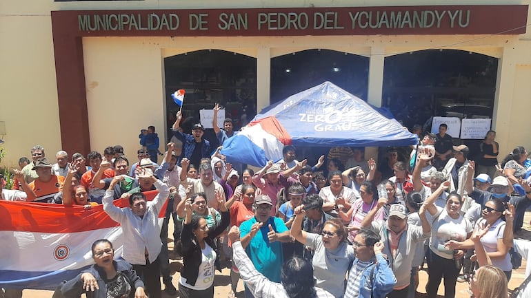 Intervención de Municipalidad de San Pedro el 23 de Noviembre de 2022