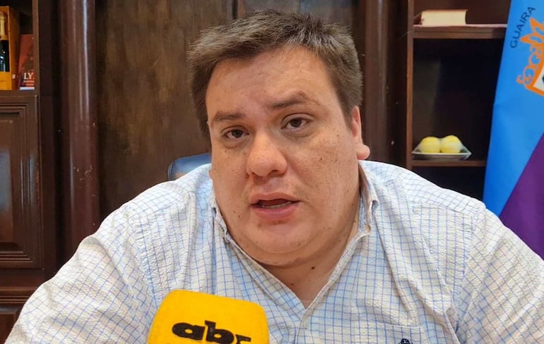  César Luis Sosa (ANR), gobernador del Guairá.