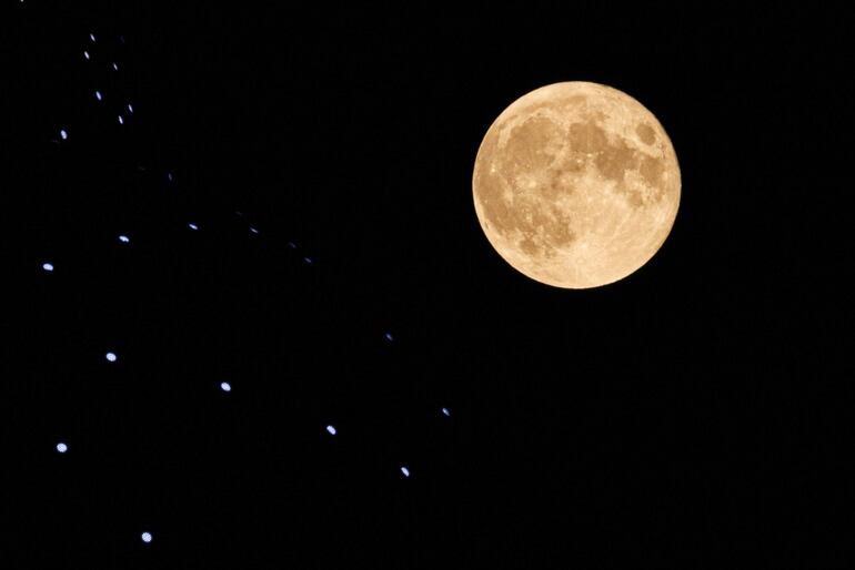 La Luna vista desde Bruselas. 