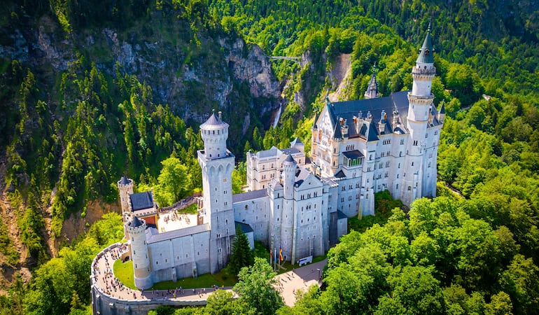 Castillo de Neuschwanstein, Alemania.