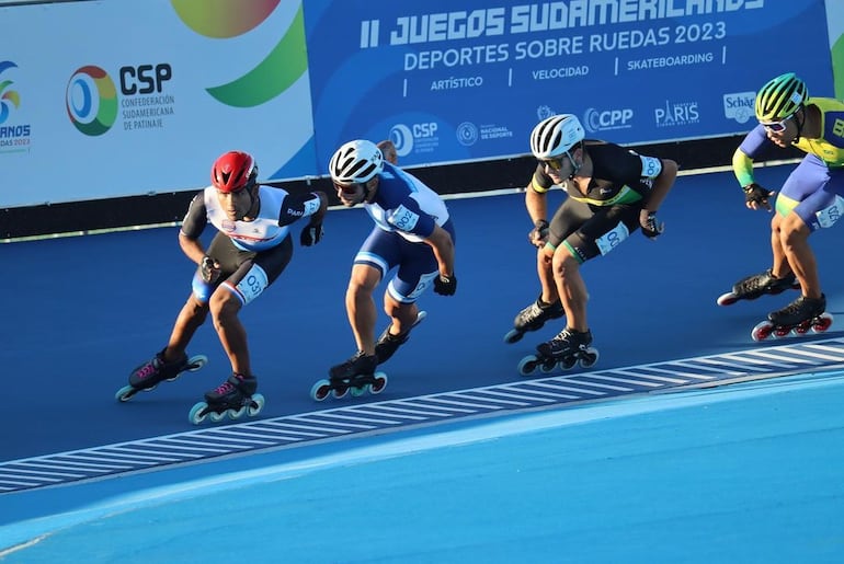 Imagen de archivo de una competencia de patinaje en los Juegos Sudamericanos 2022.