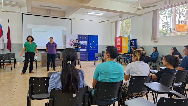 Encuentro Juventudes del Sur Oku´e en Encarnación.