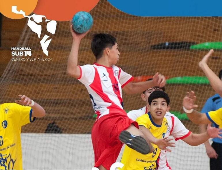 Nuevamente nuestro país será escenario del Sur Centro de Handball, categoría Sub 14.