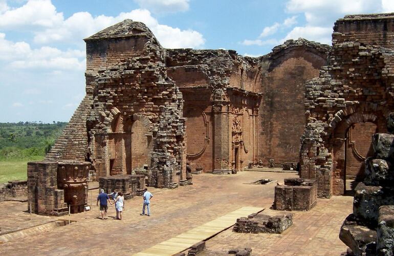 Las ruinas de Trinidad es la carta de presentación de Itapúa.