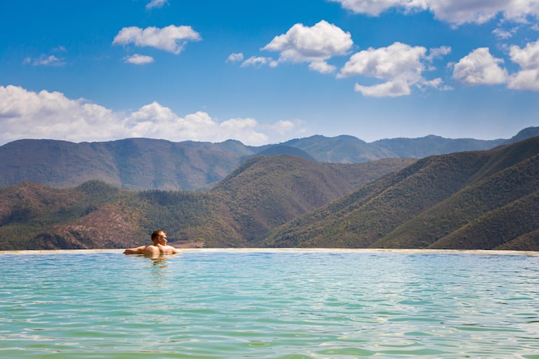 Hierve el Agua, México.