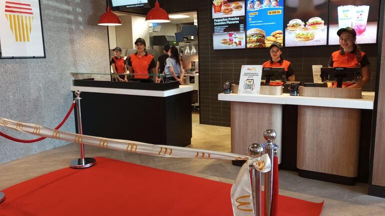 McDonald's llegó a la ciudad del ñandutí.