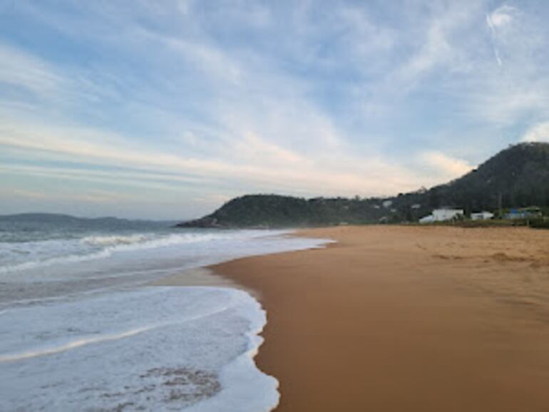Playa de Estaleiro, en Santa Catarina, Brasil.