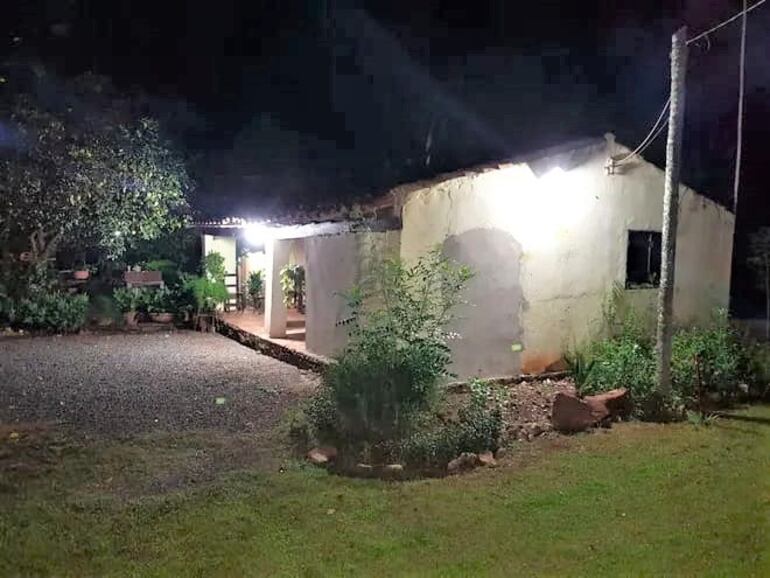 La vivienda donde ocurrió el robo agravado y muerte de un septuagenario.